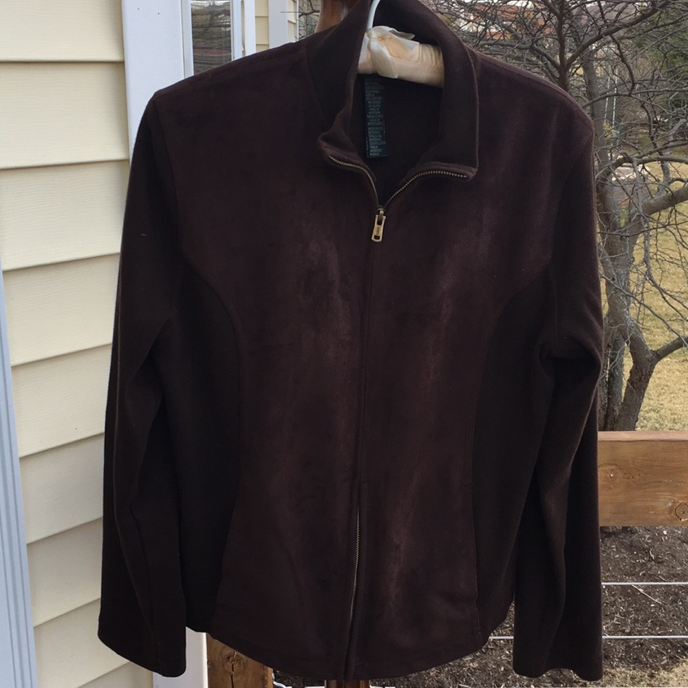 Ralph Lauren zip up cardigan